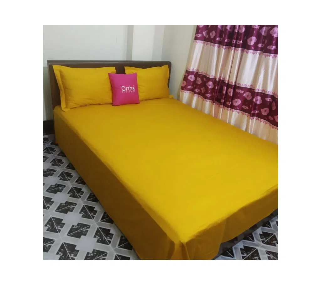 Ortha Twill Multicolour Cotton Twill Bedcover Set - OT-317