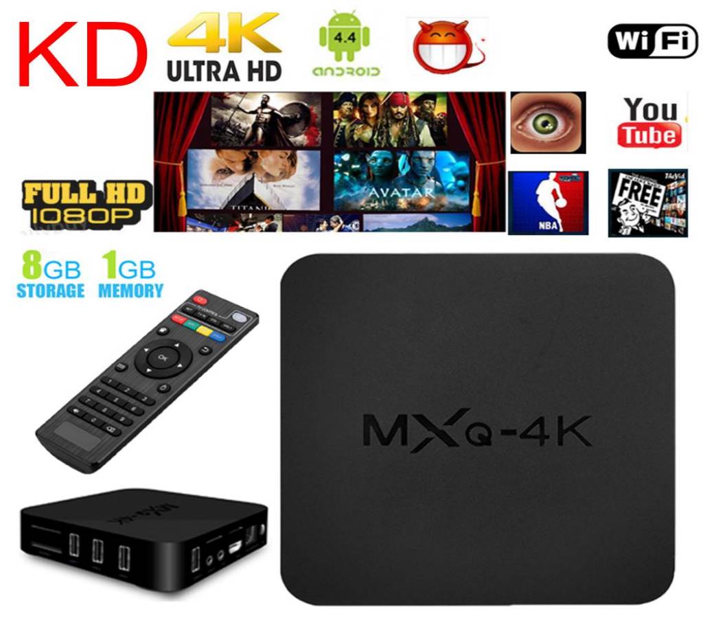 MXQ 4K অ্যান্ড্রয়েড টিভি বক্স বাংলাদেশ - 744945