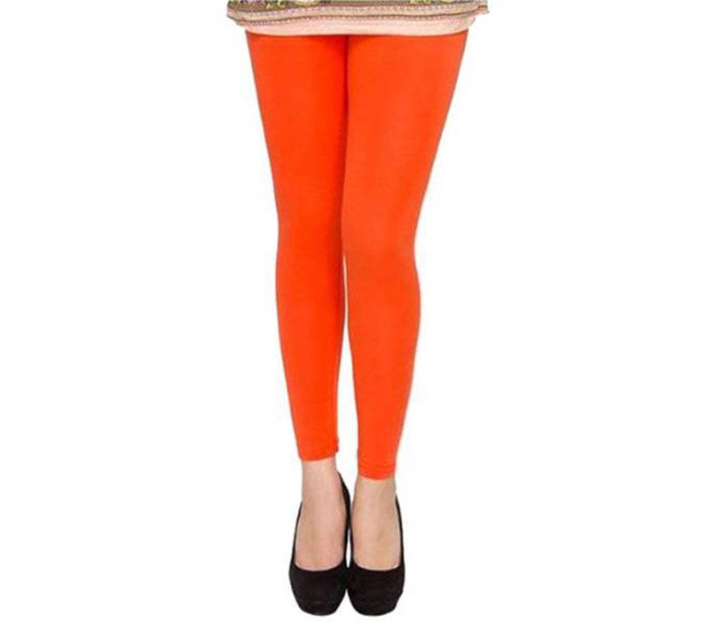 China Linen Leggings - Orange বাংলাদেশ - 620904