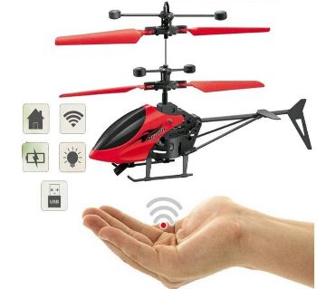 Hand Sensor Control Flying Helicopter