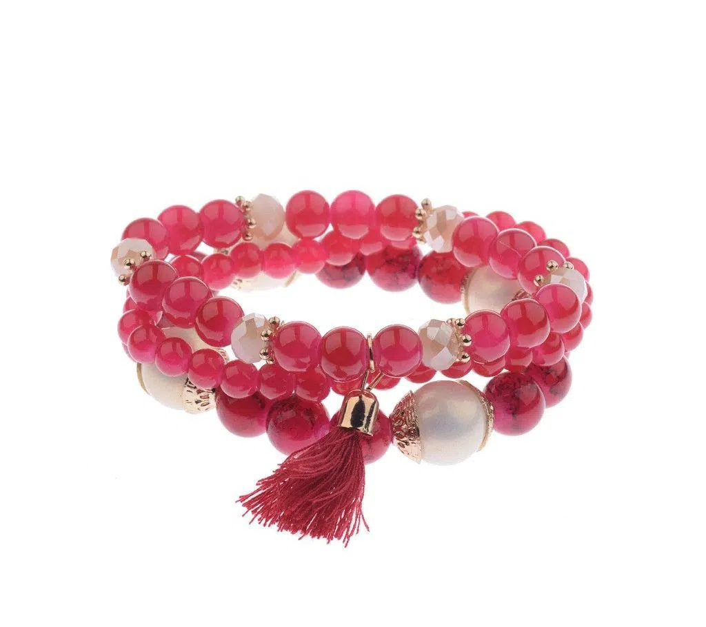 Bohemia3Pcs Set Crystal Beads Bracelets
