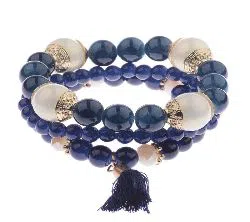 3Pcs Set Crystal Beads Bracelets