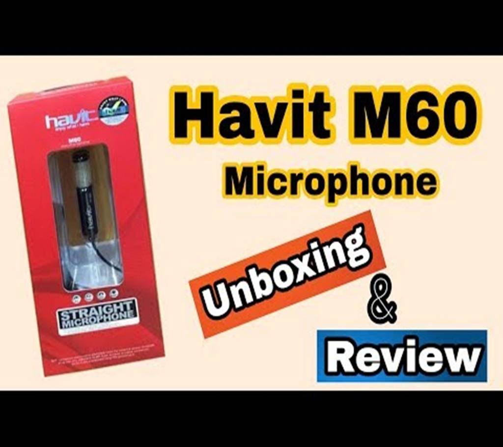Havit M60 Mini মাইক্রোফোন বাংলাদেশ - 854998