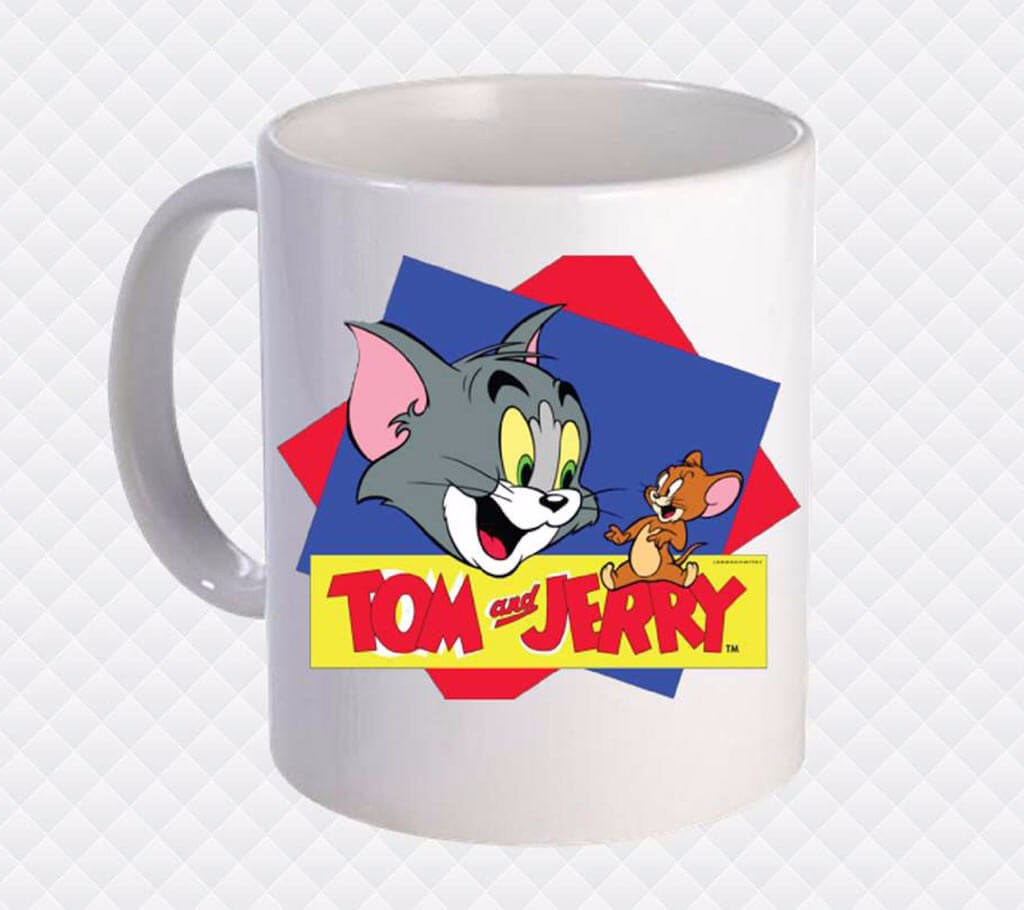 Tom & Jerry 2 প্রিন্টেড সিরামিক মগ বাংলাদেশ - 404383
