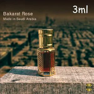 Bakarat Rose Arabian Attar 3ml  (5pcs)