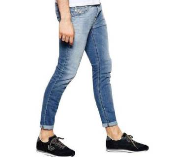 semi narrow fit jeans pant for men