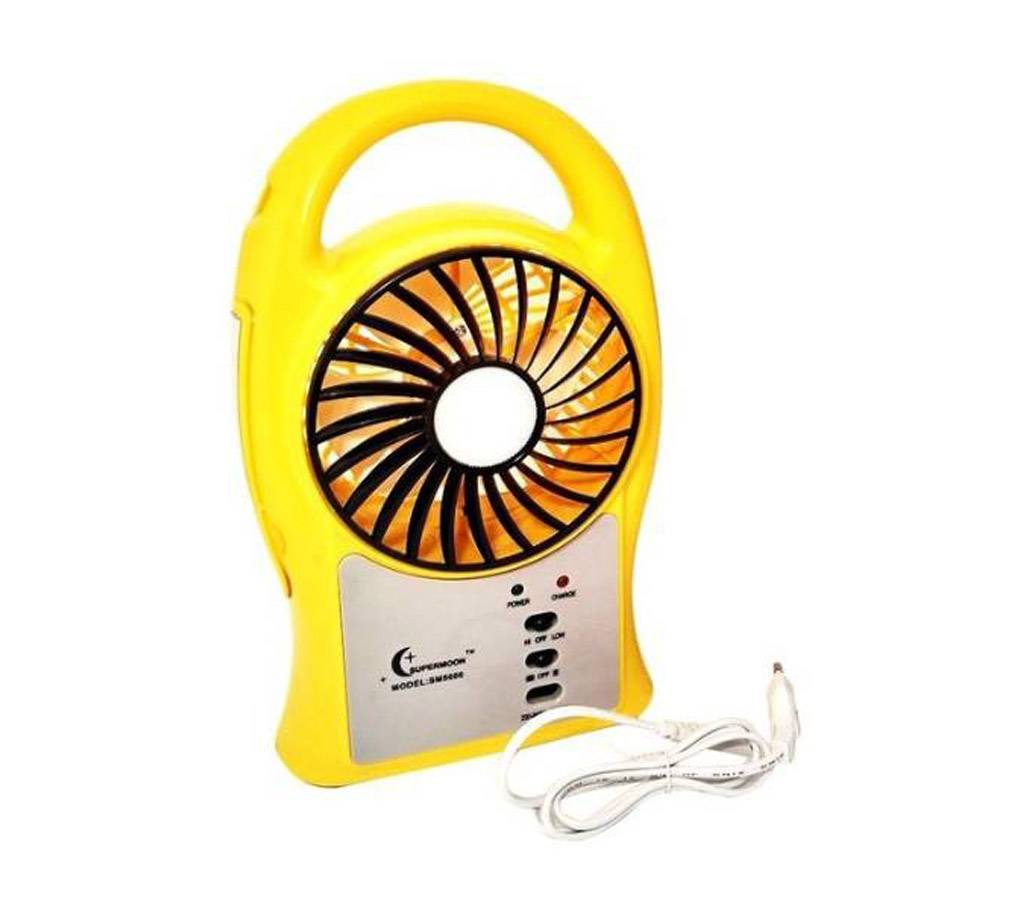 Supermoon Portable Mini Fan with LED Light বাংলাদেশ - 625864
