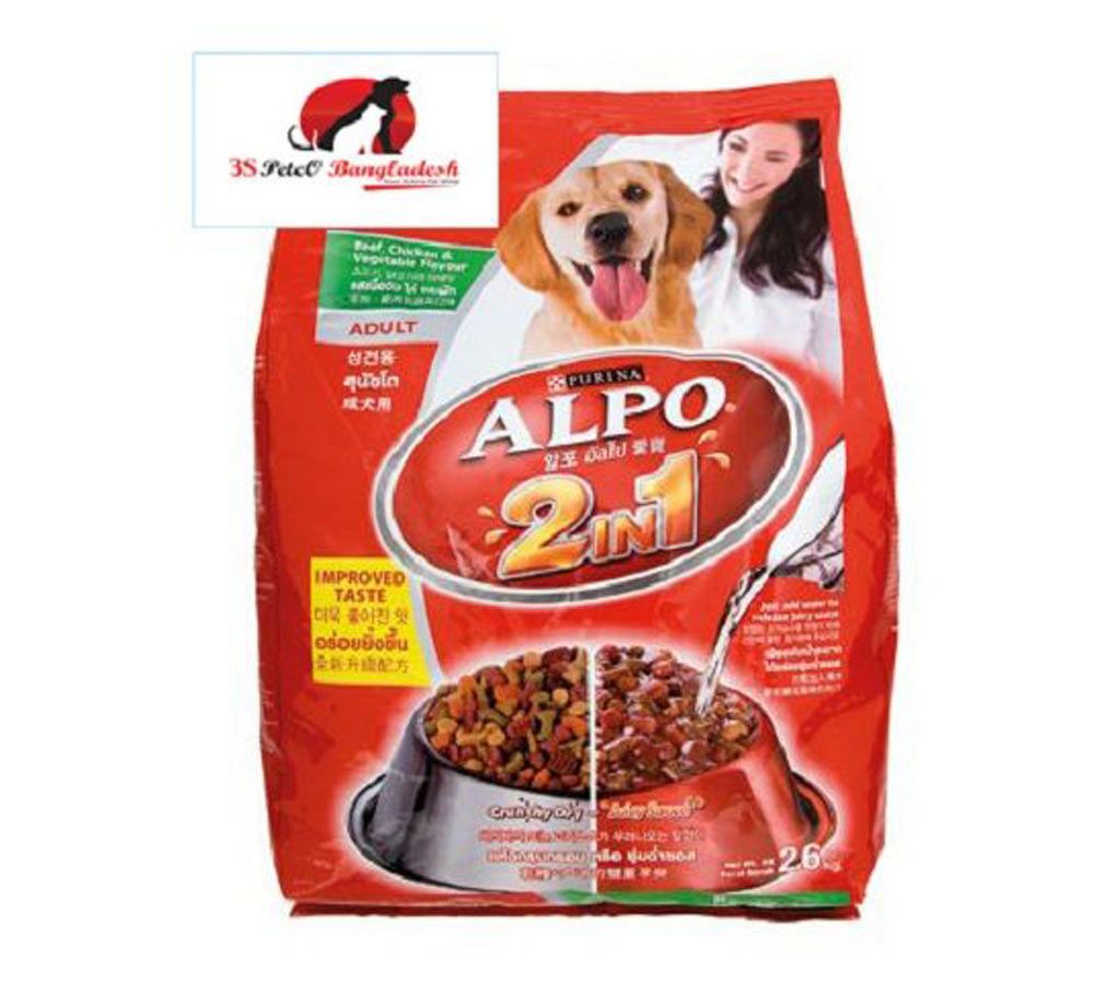 Alpo Adult Beef Chicken&vegetable 8kg(ডগ ফুড) বাংলাদেশ - 324671