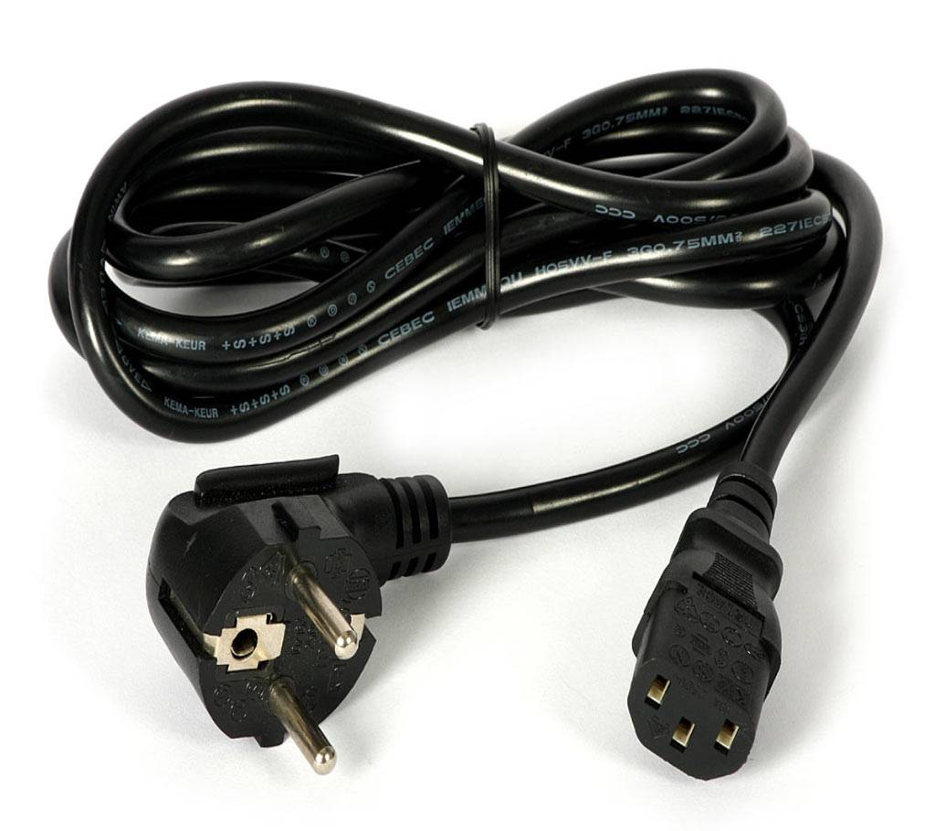 Computer power cable বাংলাদেশ - 631102