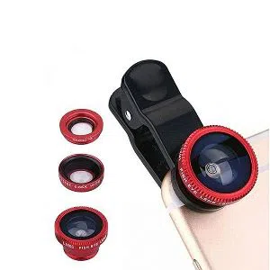 Mobile Zoom Lens - Red and Black