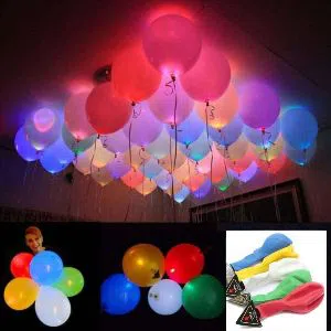 Color Changing Magic Led Balloons - 5pcs