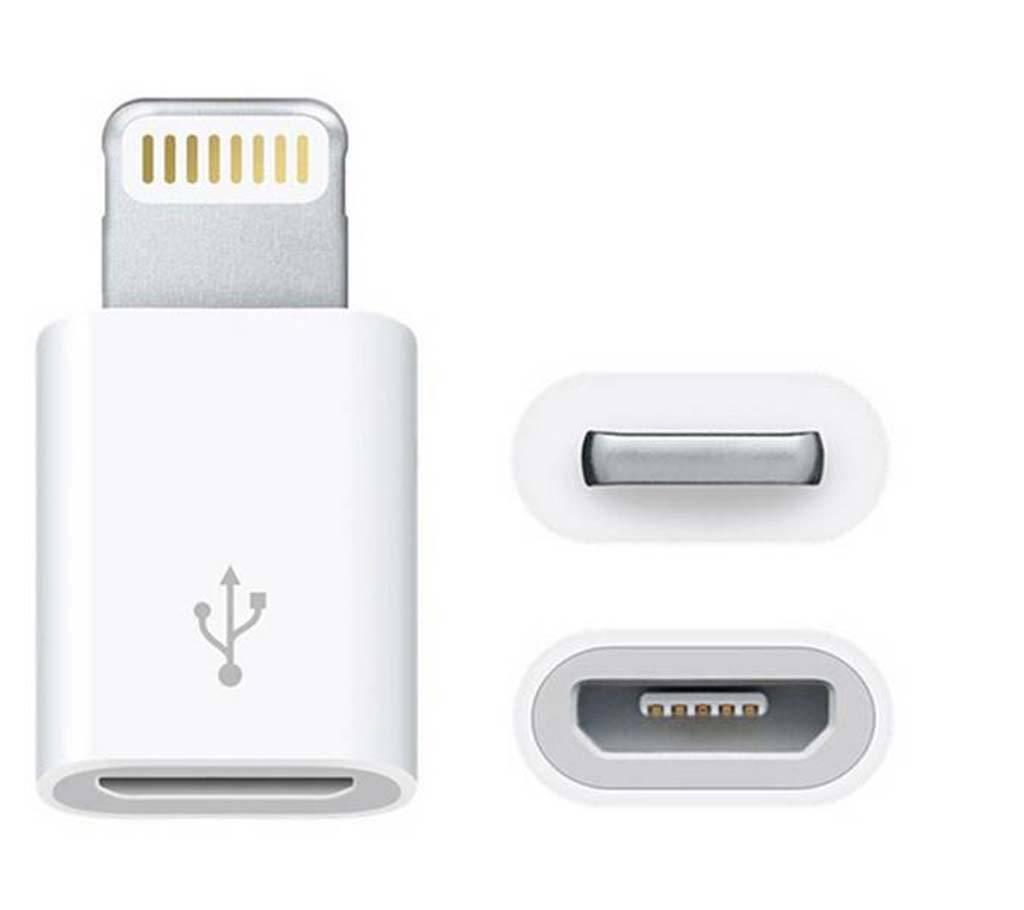 iPhone Port To Micro USB Converter বাংলাদেশ - 608555