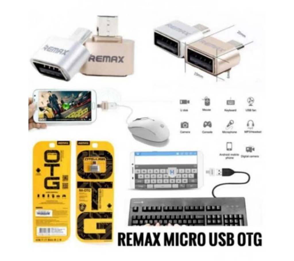 Remax RA OTG USB 2.0 Micro USB অ্যাডাপ্টার বাংলাদেশ - 608556
