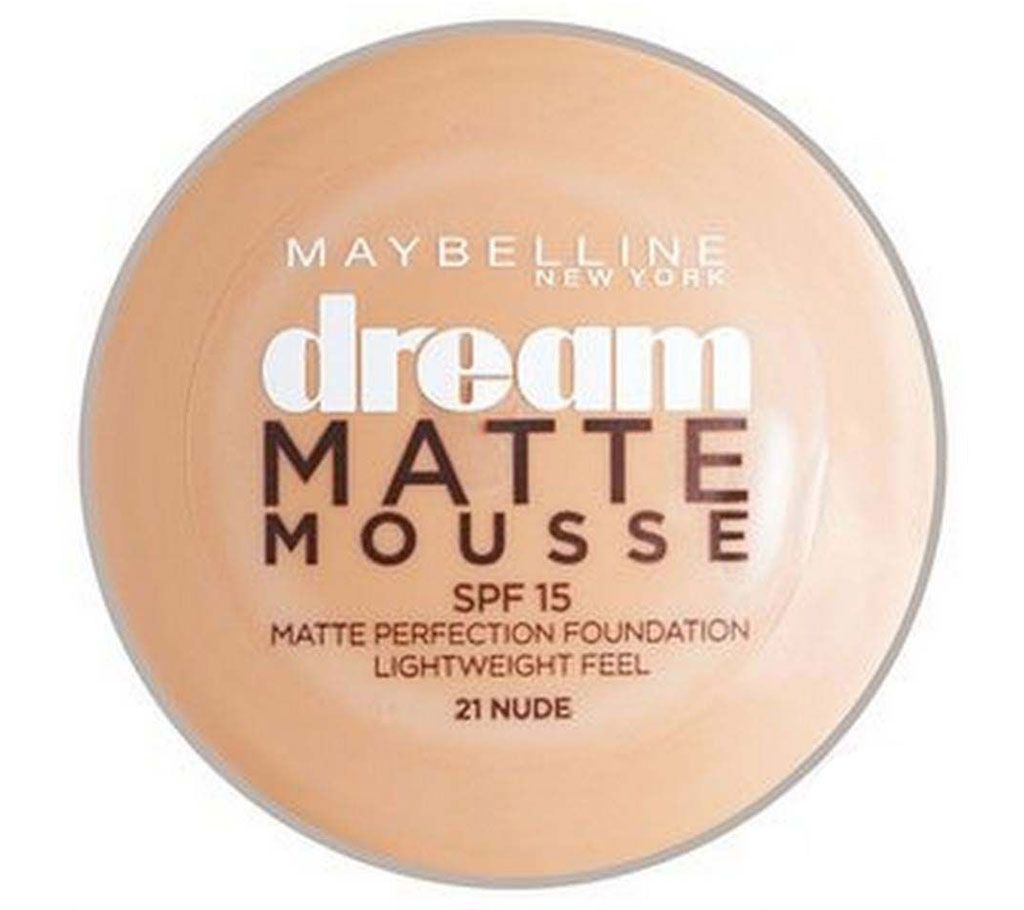 Maybelline Dream Matte ফাউন্ডেশন -21 Nude বাংলাদেশ - 324080