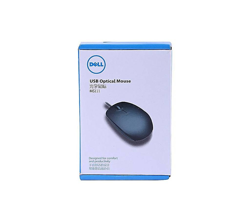 Dell ওয়্যার্ড মাউস MS111 - ্কালো বাংলাদেশ - 731882