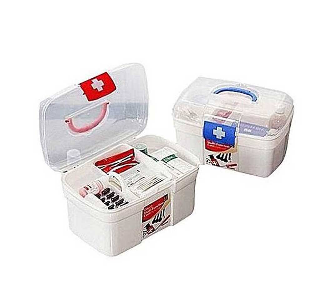 First Aid Kit Box - White বাংলাদেশ - 665617