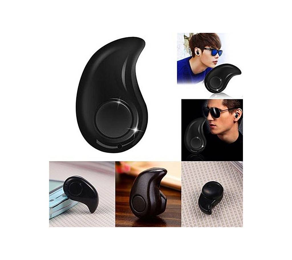 Mini Wireless Bluetooth Headset - Black বাংলাদেশ - 724067