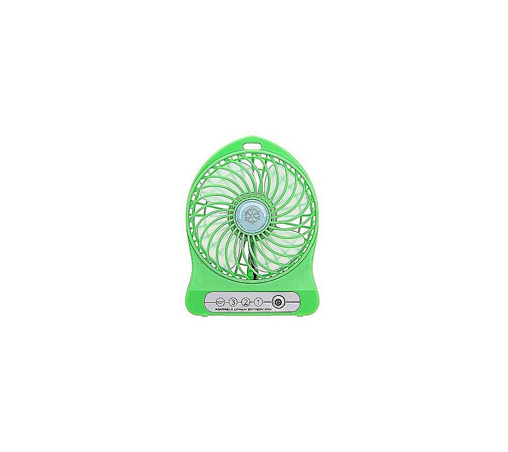 Mini Portable Desktop Fan - Green বাংলাদেশ - 724207