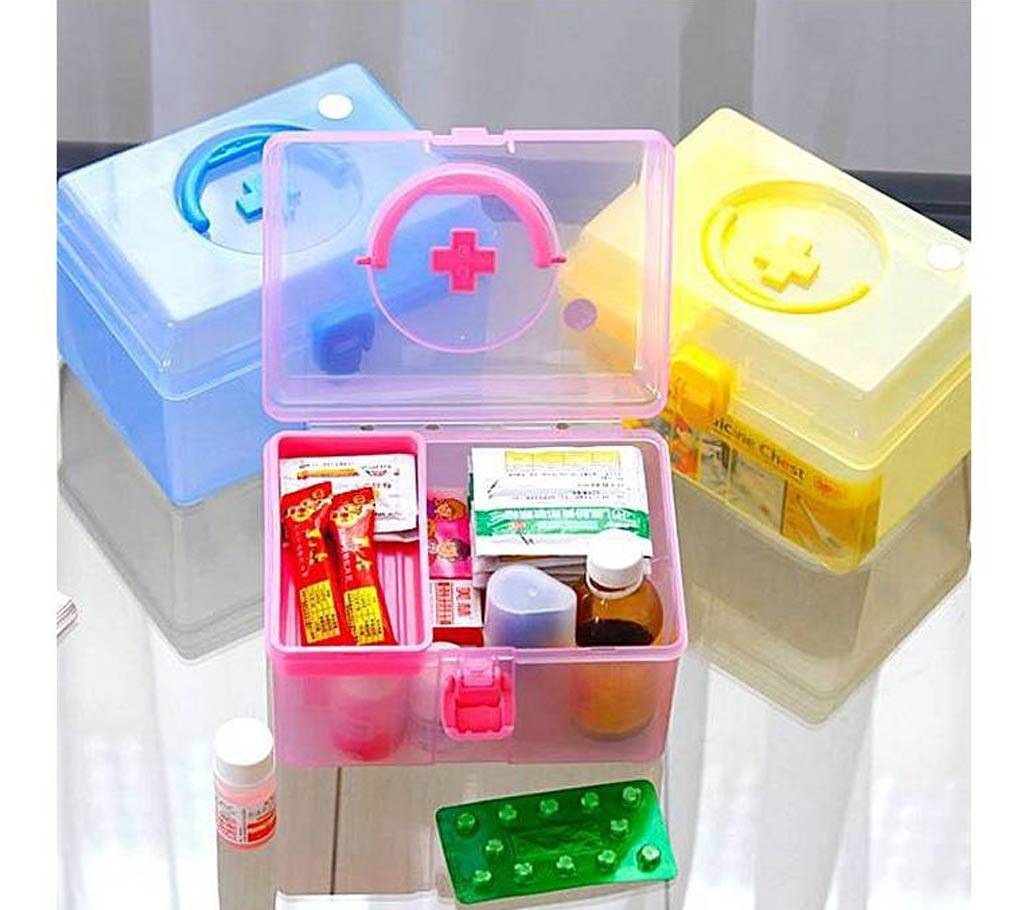 Medicine Storage Box - Red বাংলাদেশ - 668901
