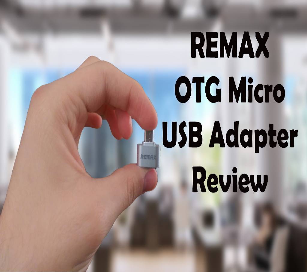 REMAX OTG Micro USB 2.0 এডাপ্টার - Silver বাংলাদেশ - 741733