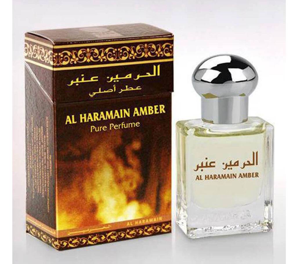Al Haramain Amber- পিউর পারফিউম ফর মেন 15ml- Dubai বাংলাদেশ - 812977