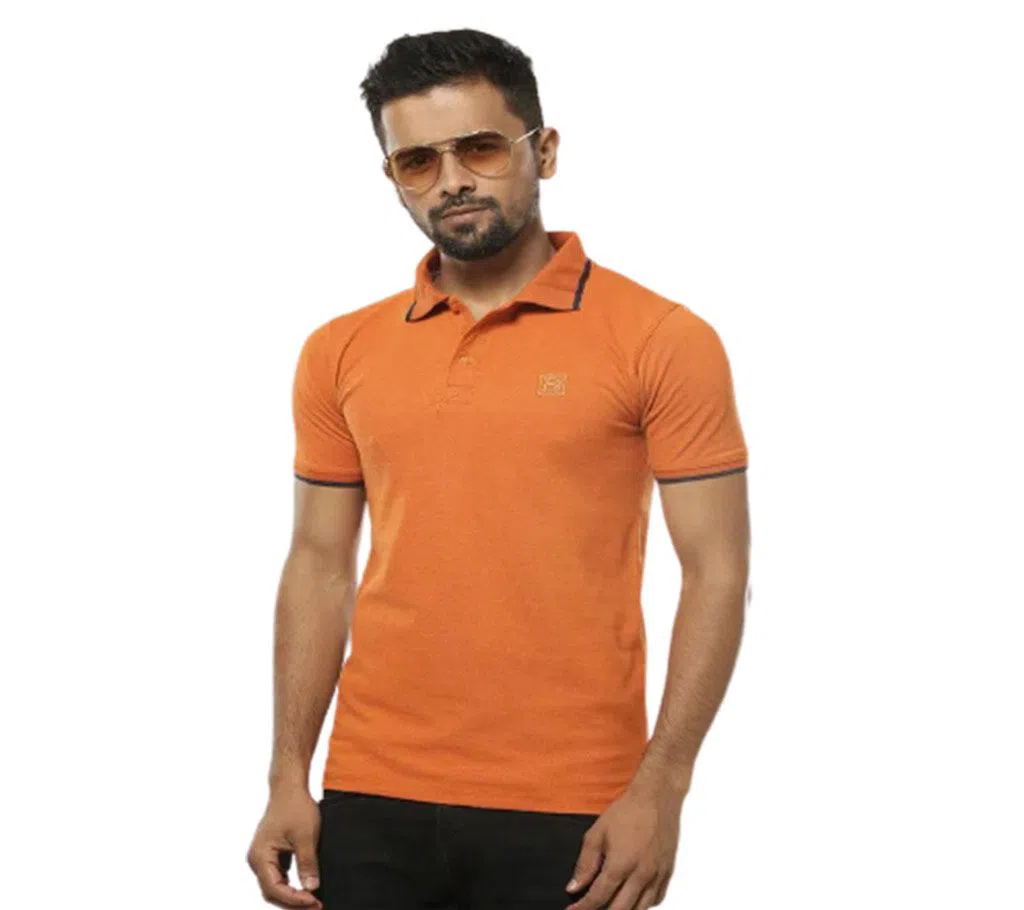 DCP18 Casual Slim Fit Polo T-Shirt For Mens