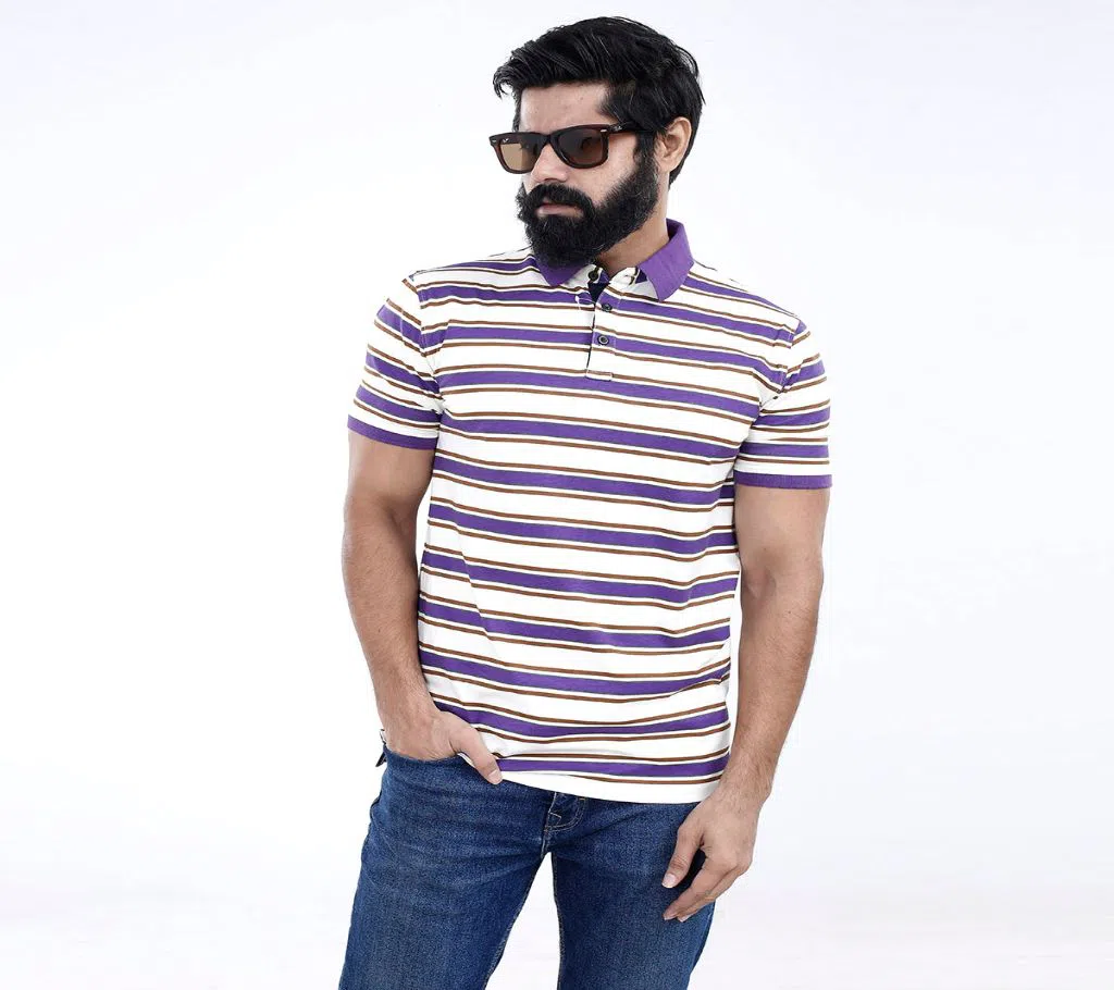 DCP25 Casual Slim Fit Polo T-Shirt For Mens