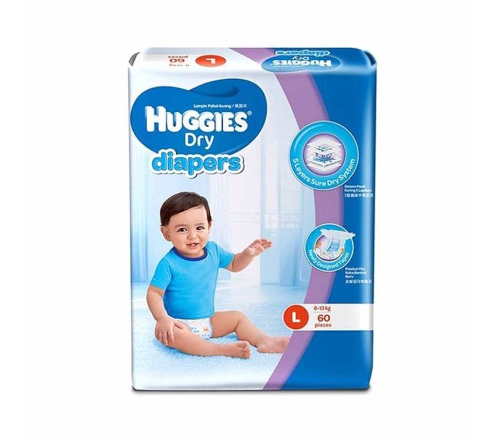 Huggies Dry ডায়াপার L - (8-13kg) বাংলাদেশ - 550439
