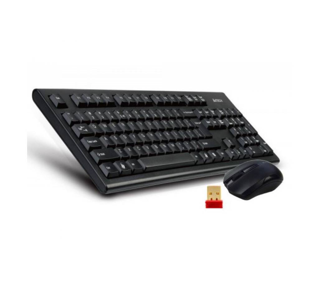 A4 TECH Wireless Bangla Keyboard বাংলাদেশ - 669459