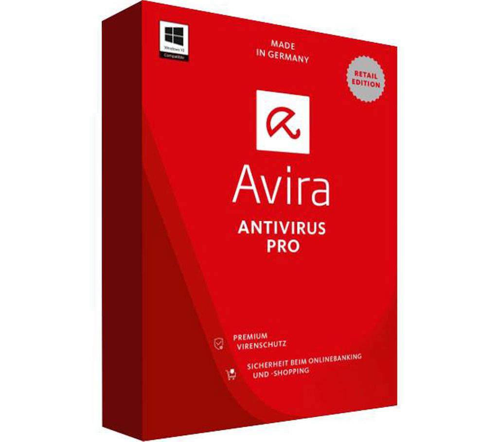 Avira Antivirus Pro 1 pc 1 Year বাংলাদেশ - 621232