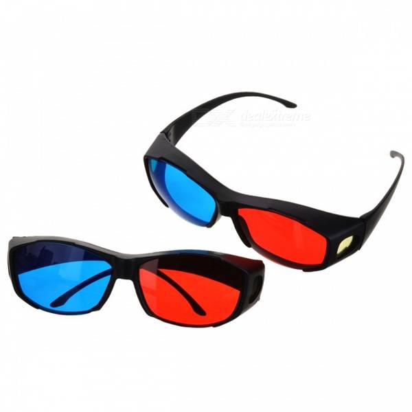 3D Glasses Anaglyphic Blue Red বাংলাদেশ - 621246