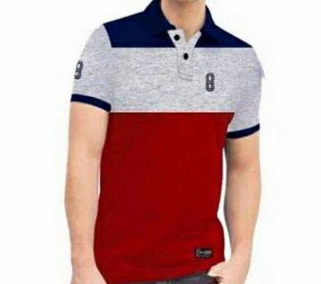 Menz Multi Color Polo Shirt  