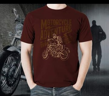 Maroon T-shirt for Men