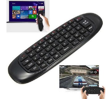 C-120 Air Mouse cum portable mini remote wireless keyboard 