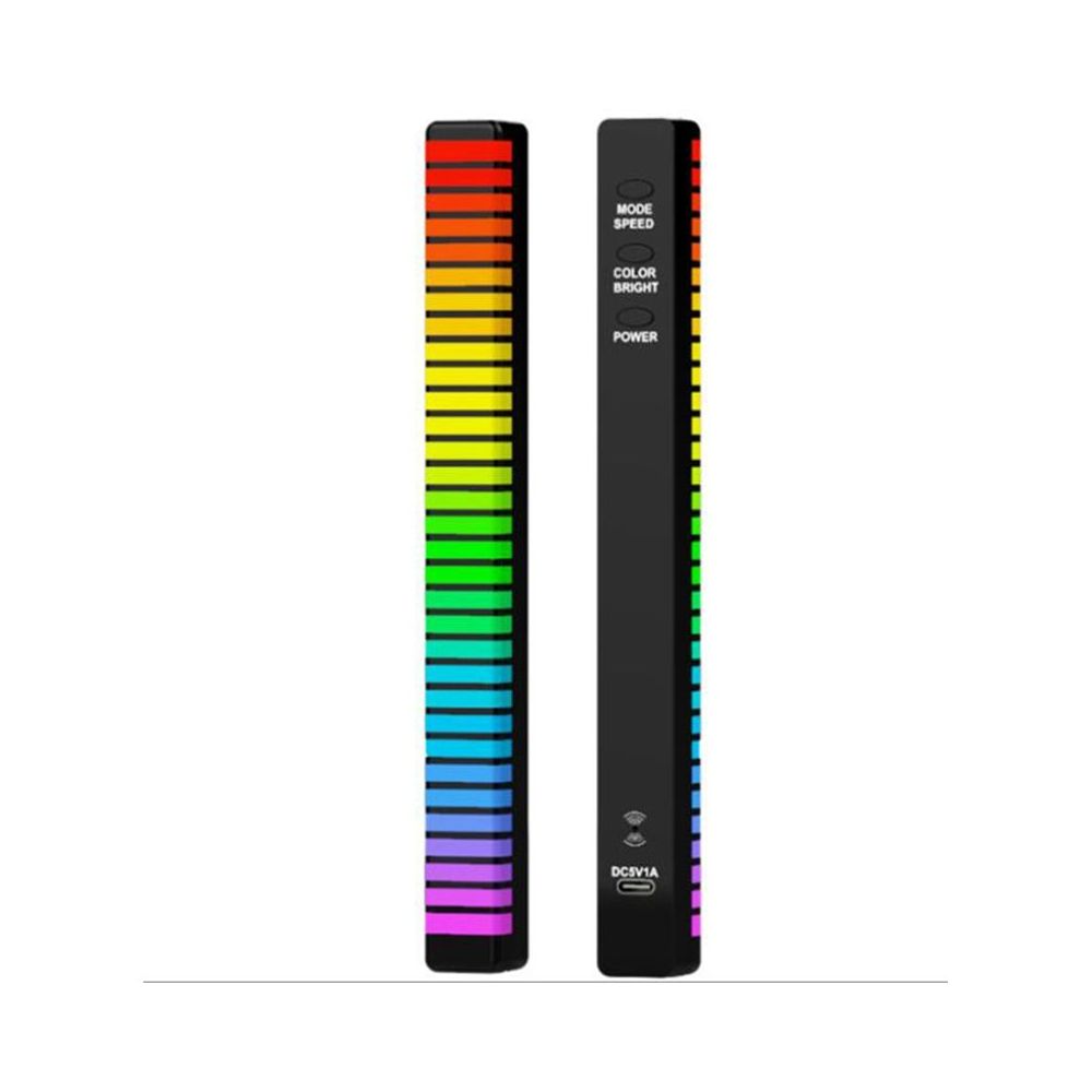 3D RGB APP Control Rechargeable Rhythm Light With Voice-Activated Pickup (D10)