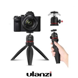 Ulanzi MT-17 Mini Tripod with 360 Degree Rotatable Ball Head For Phone Camera DSLR 