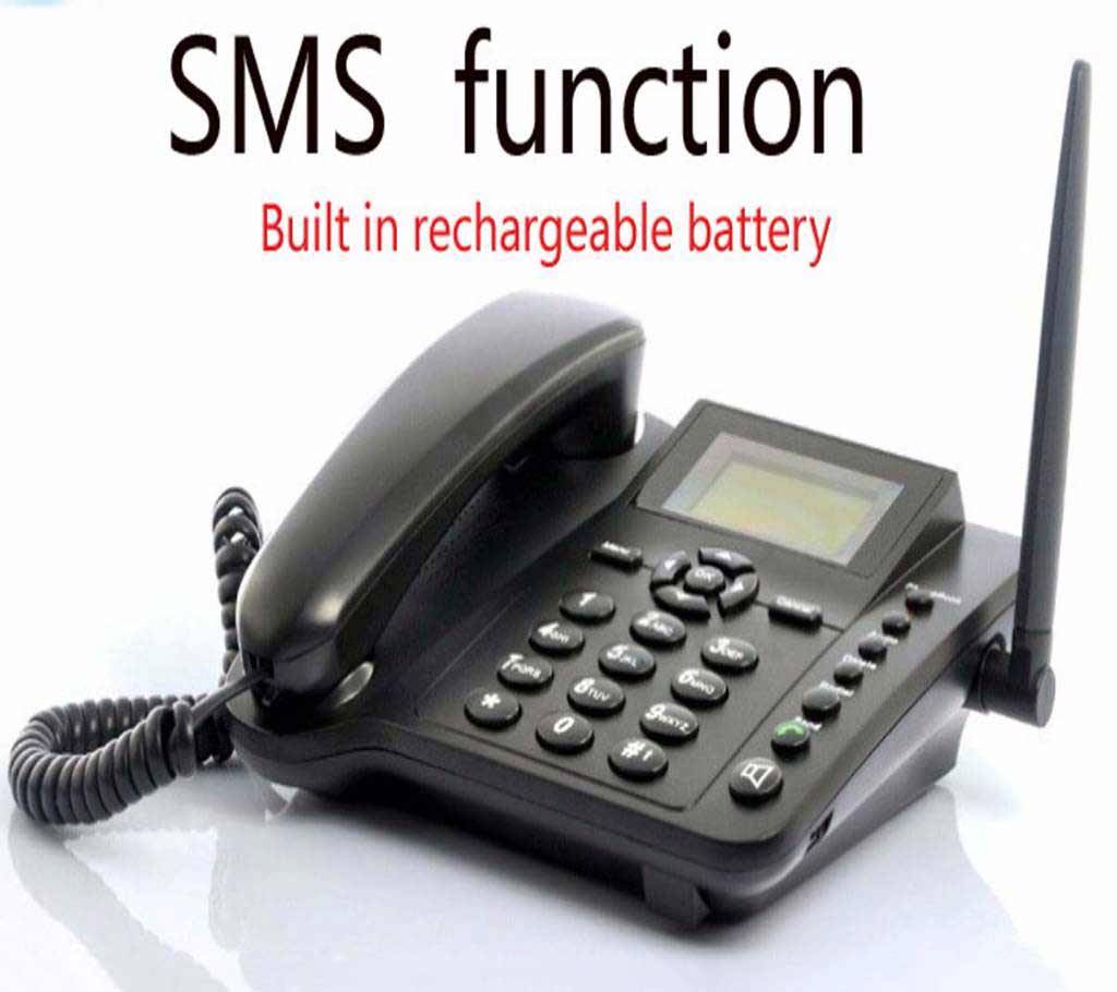 GSM সিম সাপোর্টেড ওয়্যারলেস ডেস্ক ফোন বাংলাদেশ - 476566