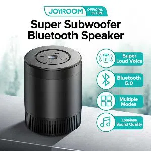JOYROOM 2021 Newest Portable BT 5.0 Wireless Sub-woofer Speaker with Mic