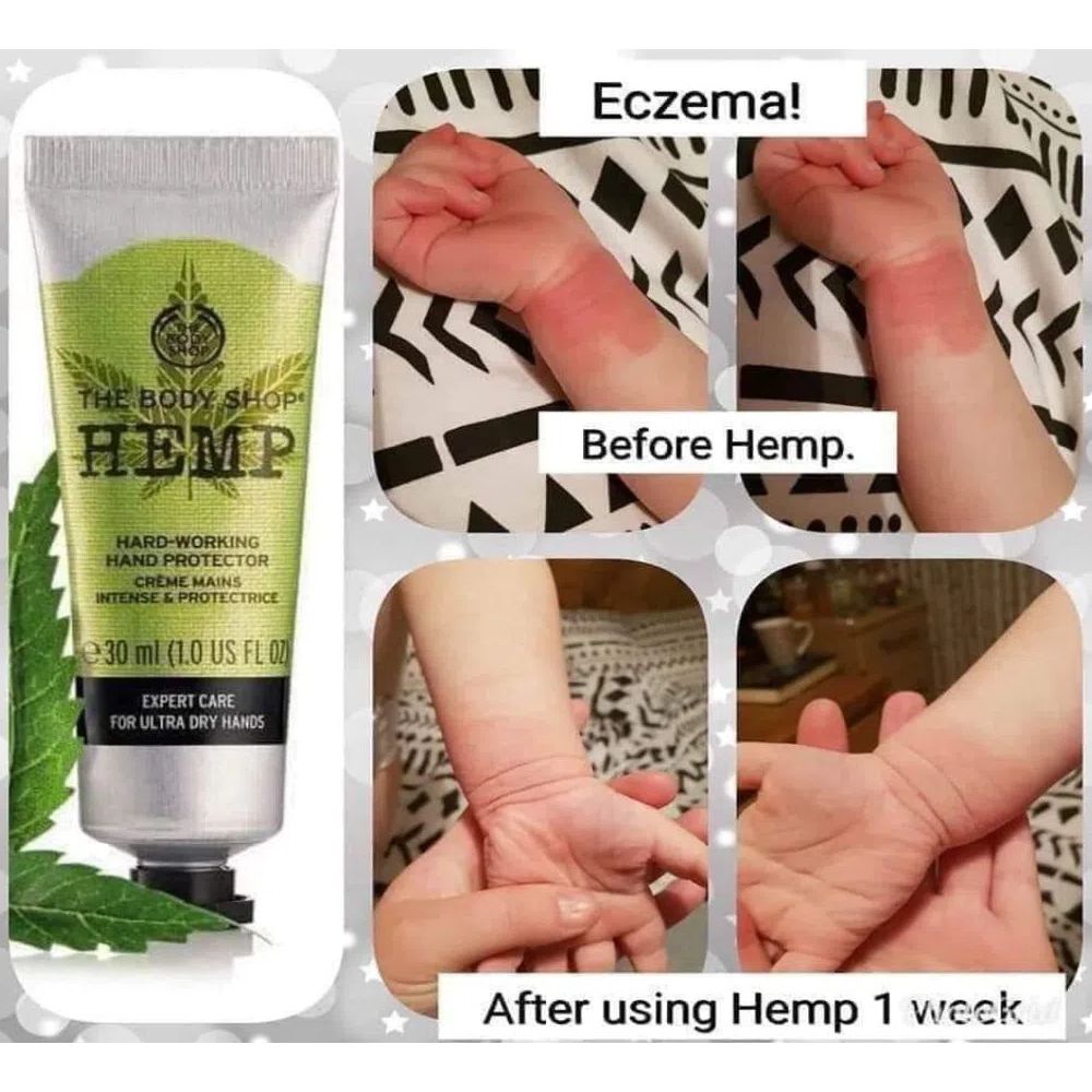 The Body Shop Hemp Hand & Skin Protector Cream 30ml UK