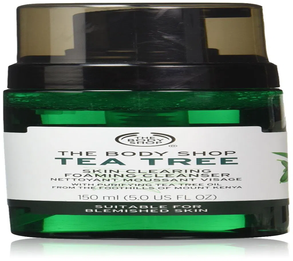Body Shop Tea Tree Skin Clearing Foaming Cleanser 150ml-UK 