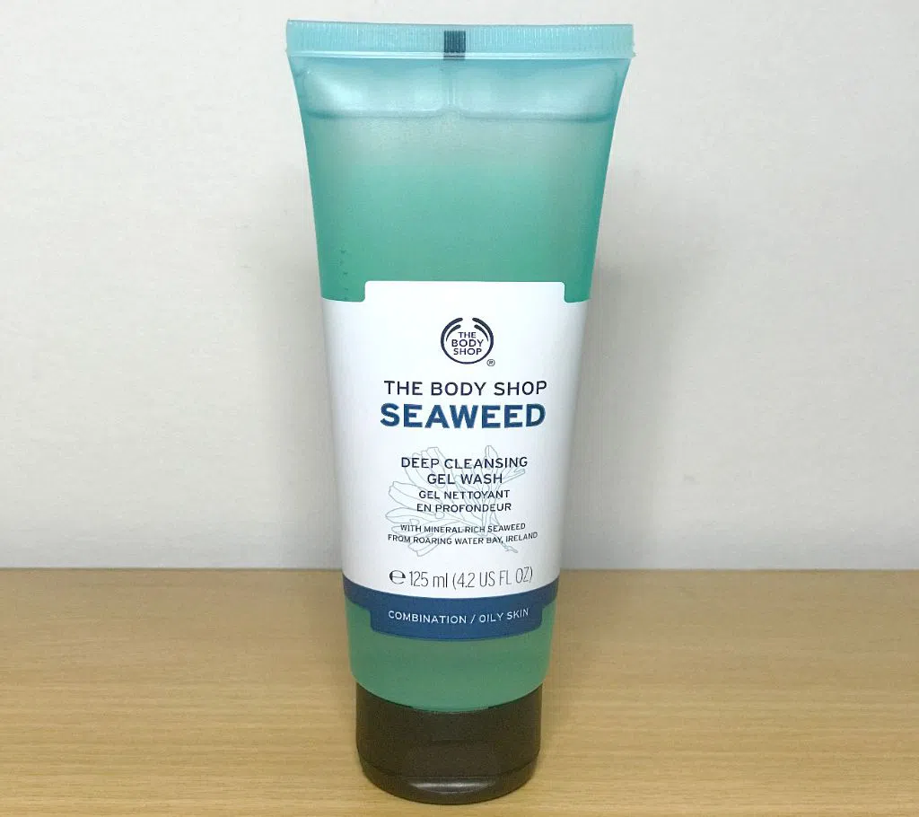 UK Body Shop Seaweed Deep Cleansing Gel Wash 125ml-UK 