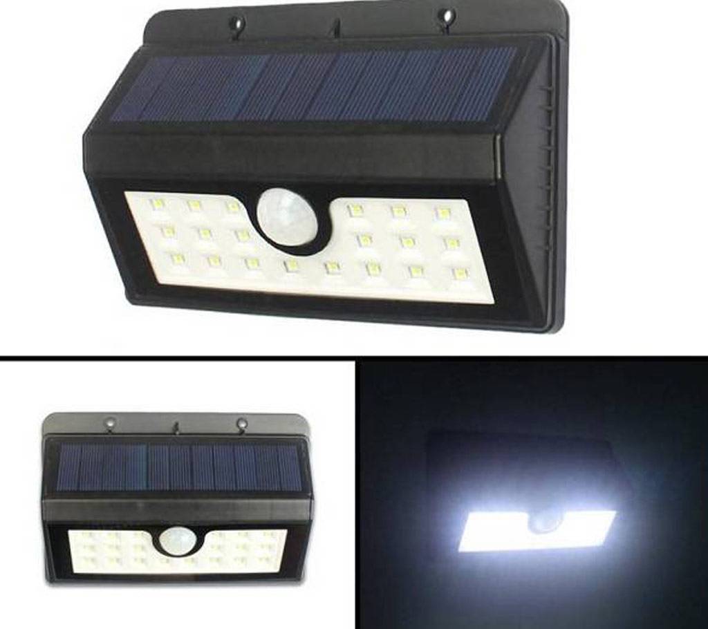 Motion Activated Sensor Solar Power LED Light (Big Size) বাংলাদেশ - 697847
