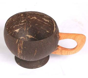 Hand Made Coconut Shell Tea/Coffee Cup 