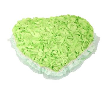 Love Shaped Pillow - Green