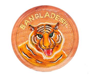 Hand Crafted Wooden Tiger Show-Peace