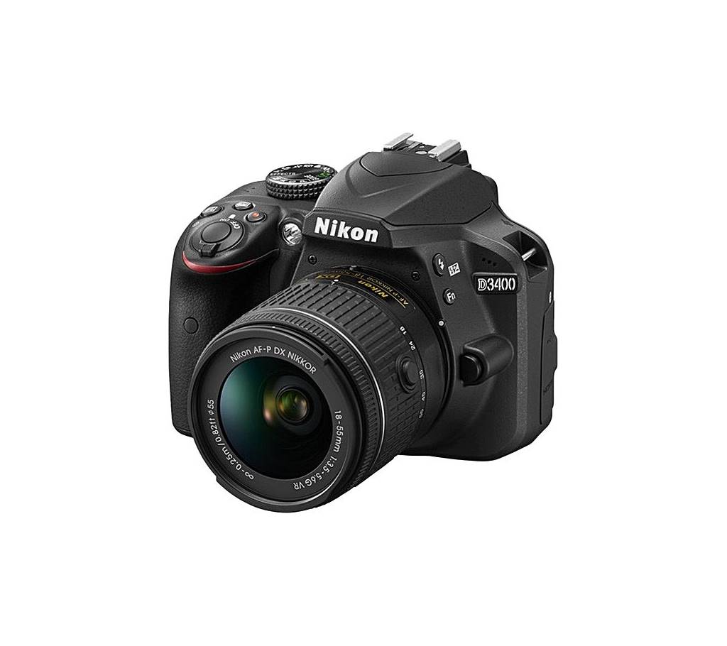 Nikon D3400- 24.2MP DSLR Camera with 18-55mm Lens বাংলাদেশ - 729711