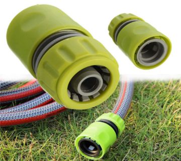 Water Hose Pipe Quick Connectors-(10 Pcs) for Garden, Irrigation and Car washer motor Pipe Fitting Adapter Coupling.