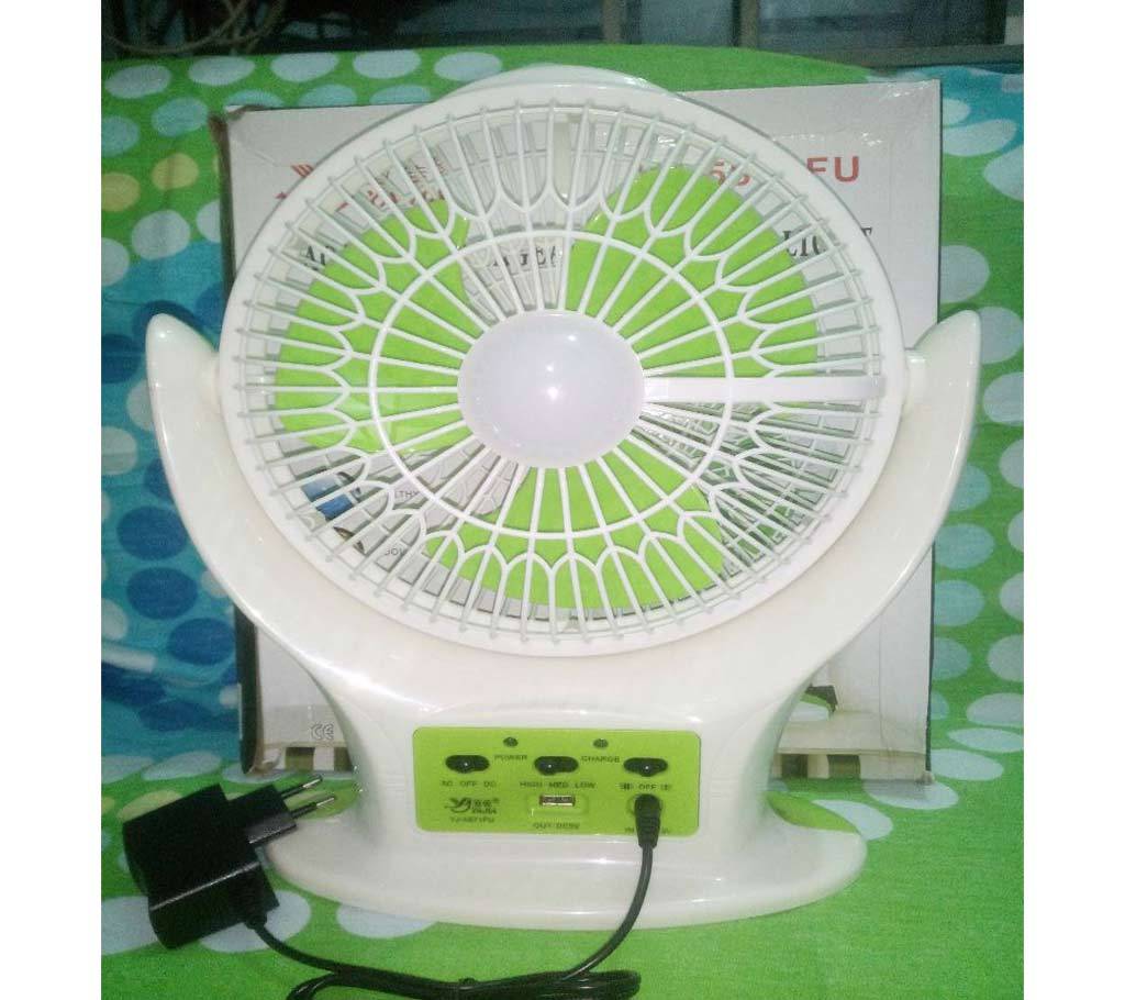 Rechargeable Fan with Light বাংলাদেশ - 663963