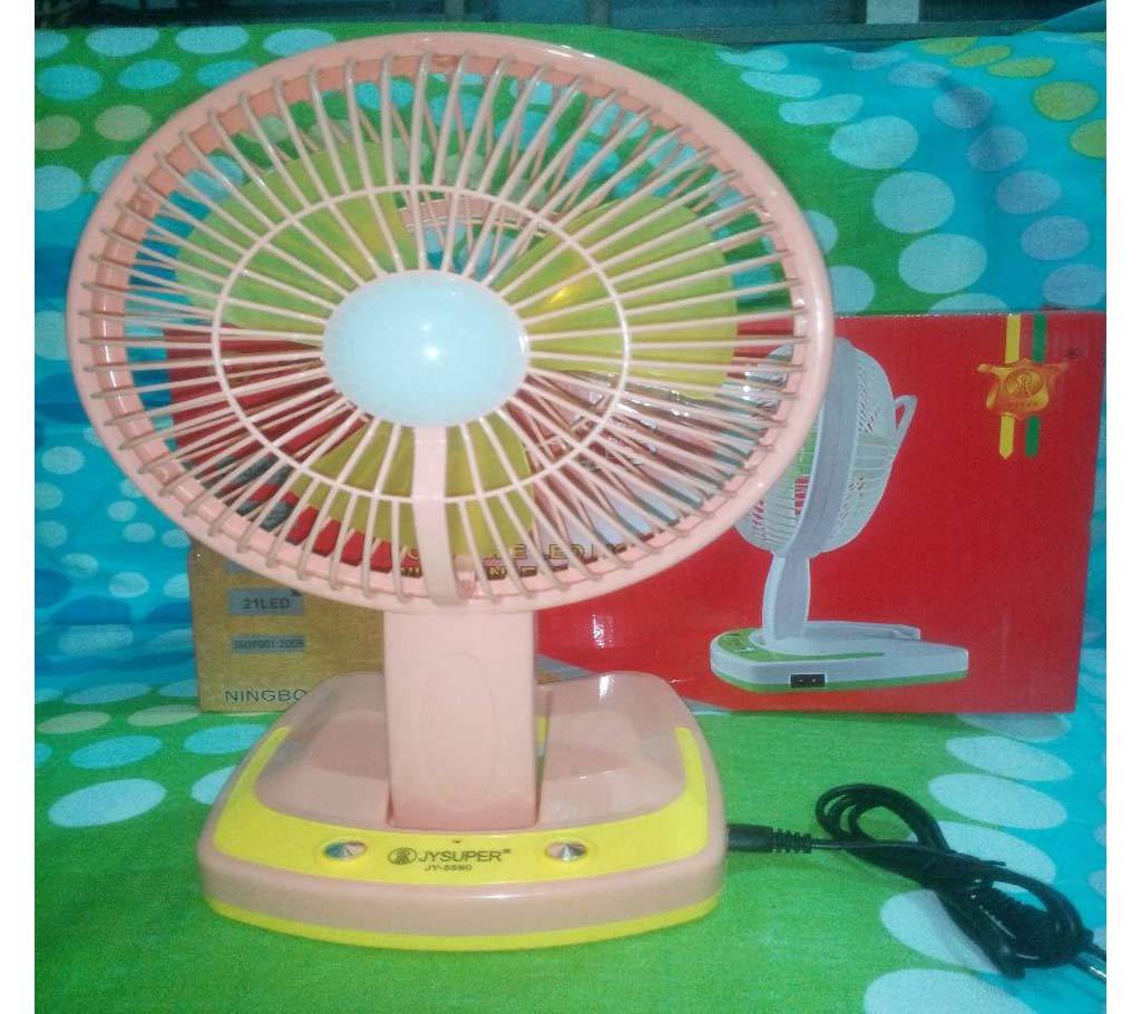 Rechargeable Fan with Light বাংলাদেশ - 663999