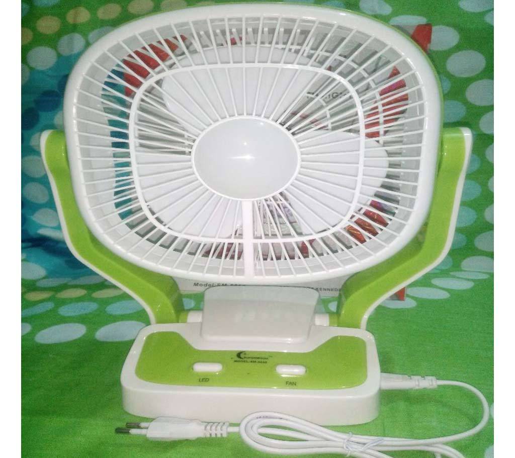 Rechargeable Fan with Light বাংলাদেশ - 664019